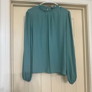 Elegant Teal Women's Top